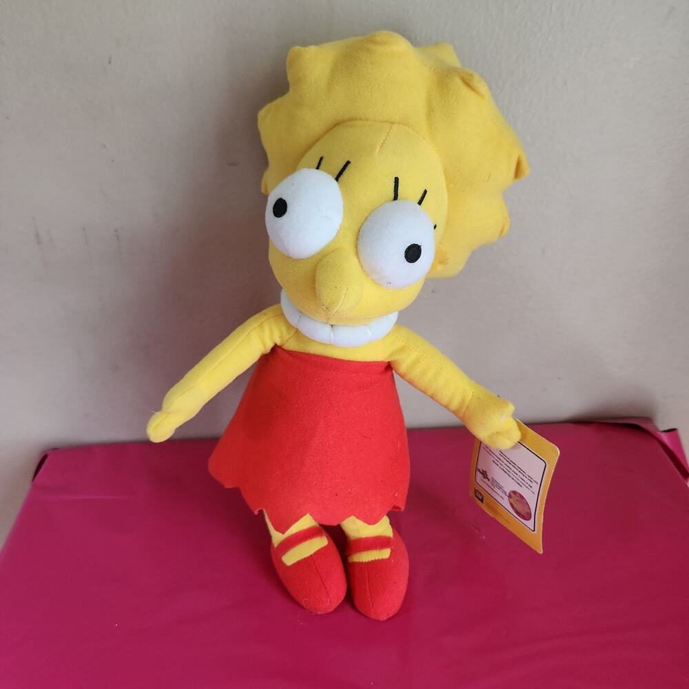 Toy Factory Lisa Simpson 2015 plush nwts